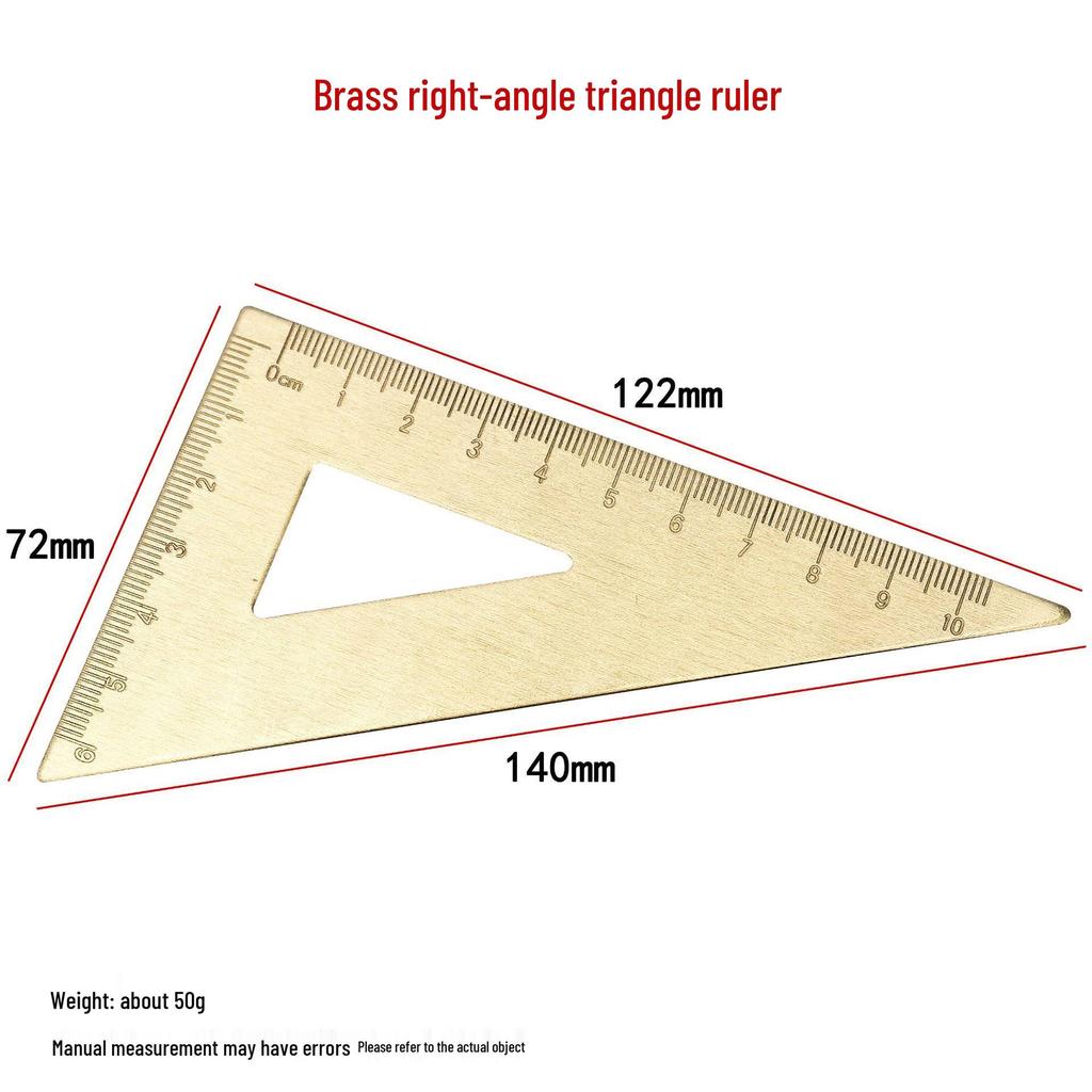 Pinza a Verniero Ottone Wengé Mini Doppia Scala Righello di Precisione Portatile Retro Portachiavi