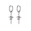 Men's & Women's Luxury Cross Earrings - High-End Niche Design, Cool Versatile Style Jewelry Accessories