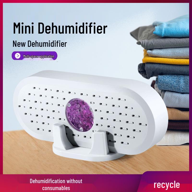 Compact Silent Dehumidifier for Bedroom, Wardrobe, and Shoe Cabinet Chinese Manual