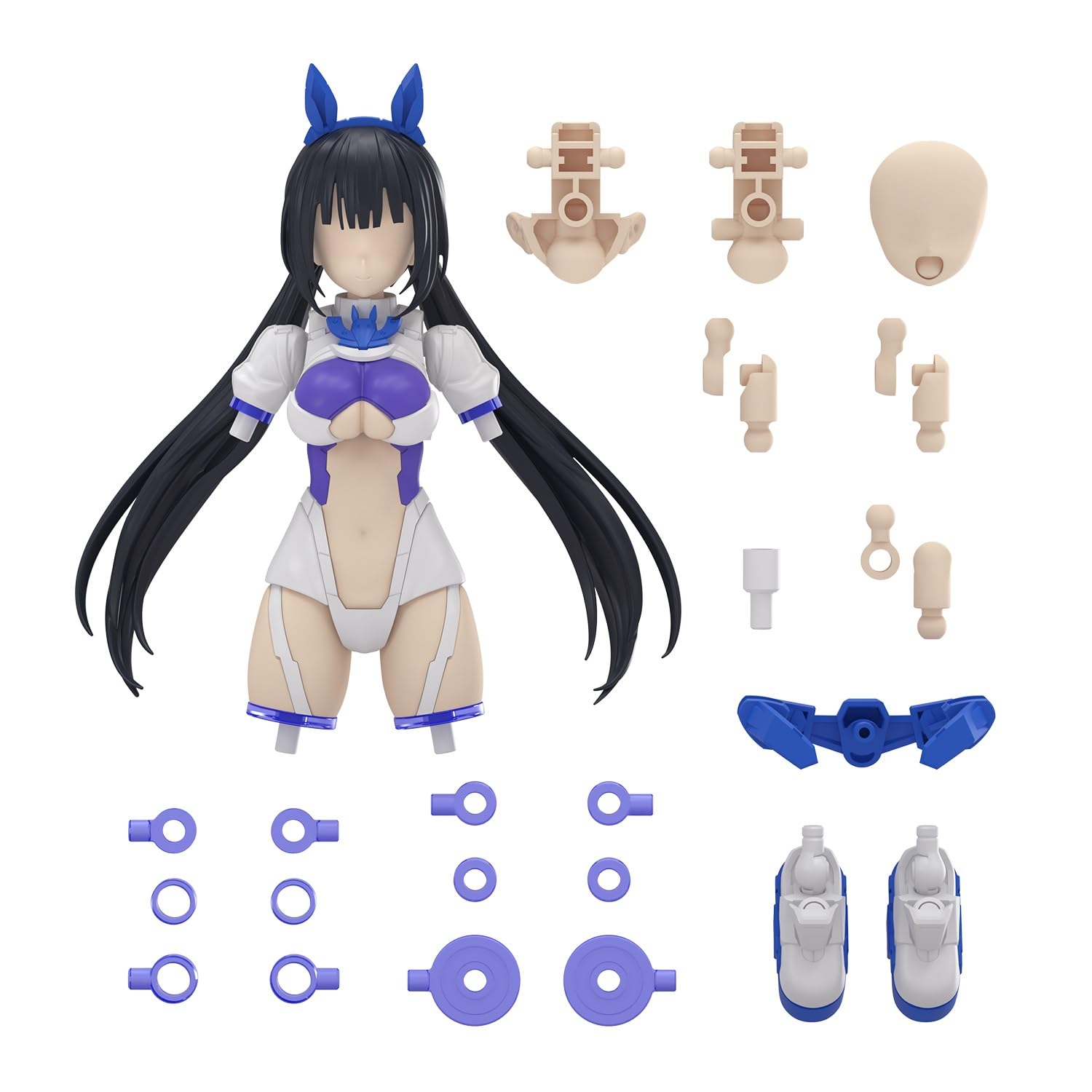 

BANDAI SPIRITS 30MS Option Parts Set 21 Plastic Model (Sprint Costume) [Color B] Pre-colored