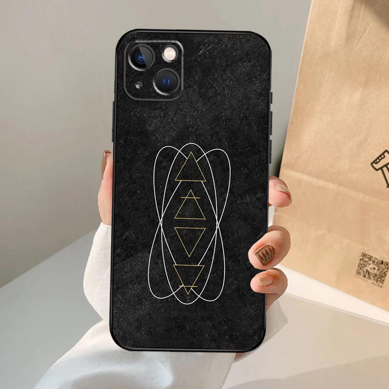 Zodiac Constellation Phone Case For iPhone 17 Air 16 15 14 13 12 11 Pro Max 12 13 mini 15 16 Plus 16e Cover Coque