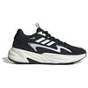 Adidas Ozwave Sneakers Fabric Leather Round Toe Lace-Up Low-Top Dad Shoes Unisex Sneakers Black ID3573