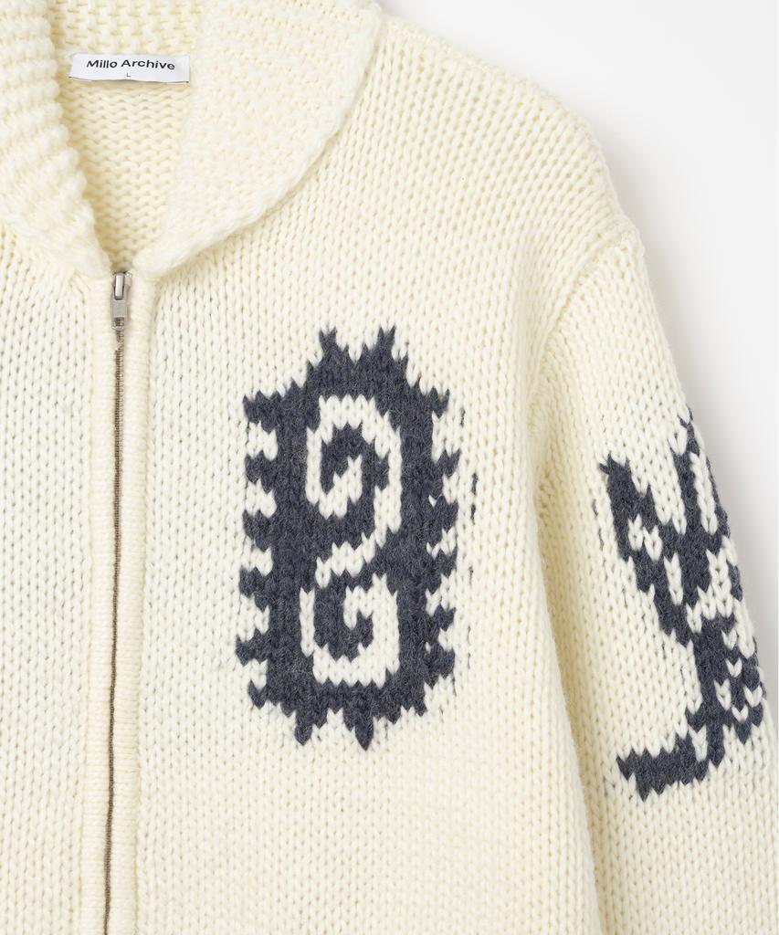 Millo Archive Oriental Cowichan Knit [Ivory]
