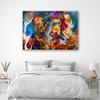 Canvas Print Colourful Fish Abstract