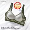 Seamless Wirefree Push-Up Bandeau for Women - Breathable Yoga Bra for a Minimized Look