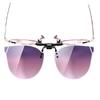 Sunglasses Polarized Clips Women'S Myopia Sunglasses Metal Clips Turnable Round Glasses 1023