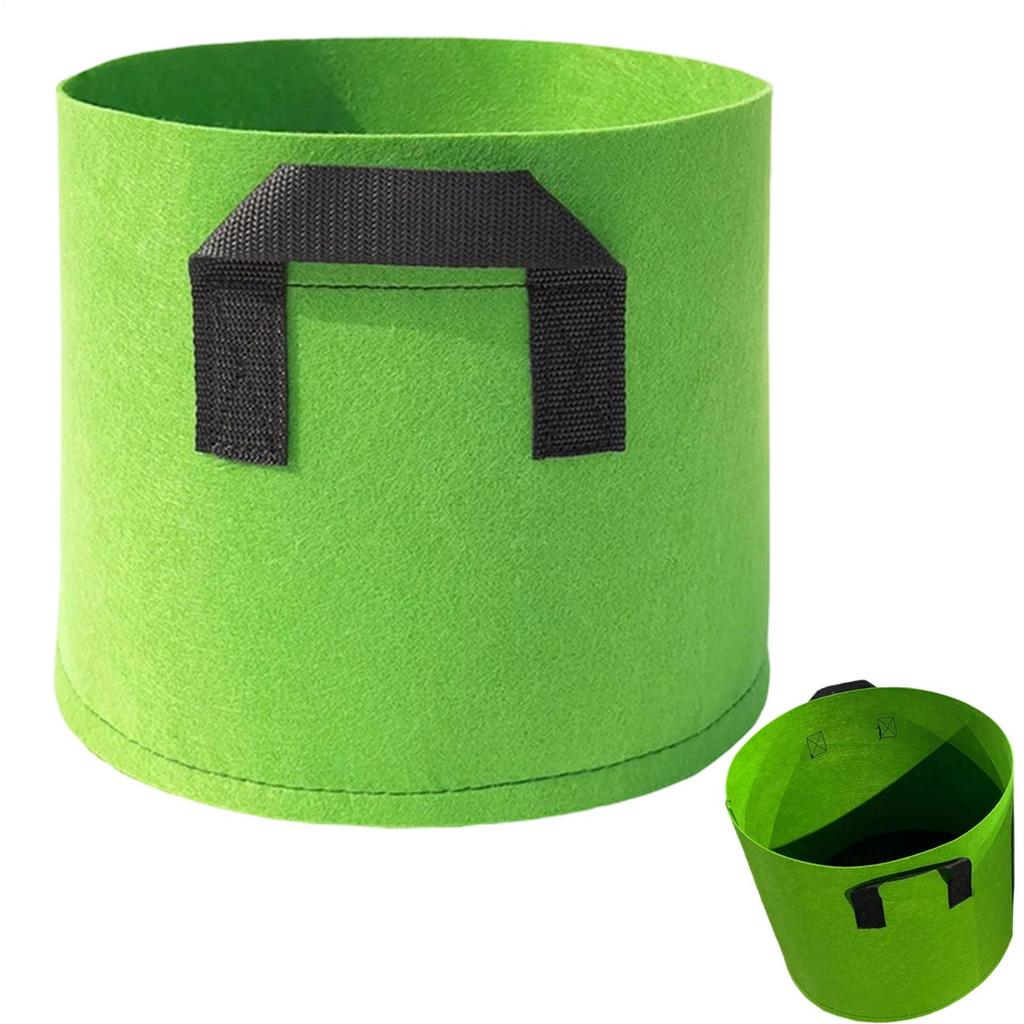 Grow Bags 3 Pieces Large Non Woven With Handles Planter Bags Planting Fabric Pots For Flower Vegetable Potato Tomato Growing