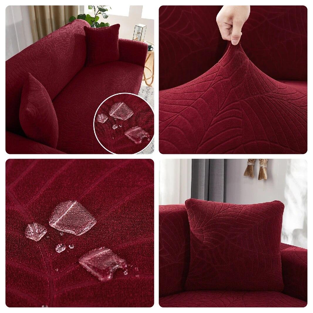 Водонепроницаемые чехлы для диванов из жаккарда на 1234 места прочные чехлы для диванов в форме буквы L защитные чехлы для скамеек 1 SEAT 90-140CM 3957₽