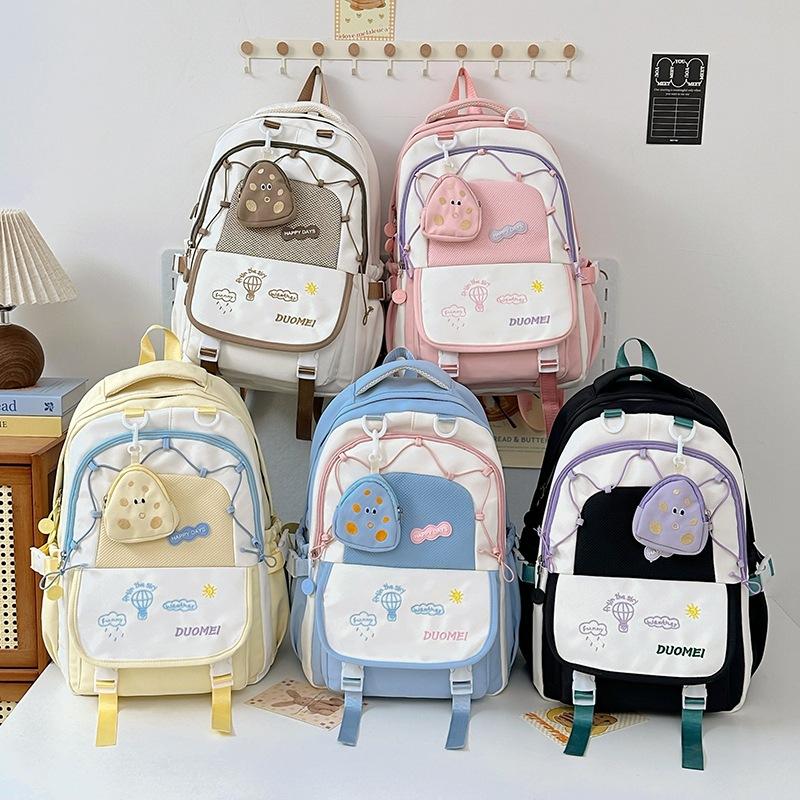 Japanese Student Backpack Female Elementary School Student with High Appearance  Cute Junior High School Student Backpack