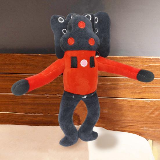 Cartoon Skibidi Toilet Plush Toy Funny Speakerman Cameraman TV Man Plushies Toys Cartoon Game Figure Plushies Stuffed Animal Toy Game Fans Gift