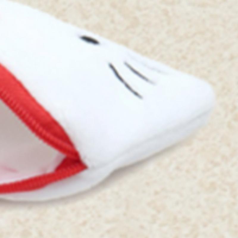 Daiso Hello Kitty Flache Stickerei Geldbörse