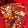 6Pcs Chinese New Year Red Envelopes 2025 Lunar Yera of The Snake Red Money