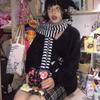 Suéter de Calaveras Gótico Grunge Estética Oscura Jersey de Punto Cuello en V Harajuku Holgado Mohair Pulóver Emo Alt Punto Y2k
