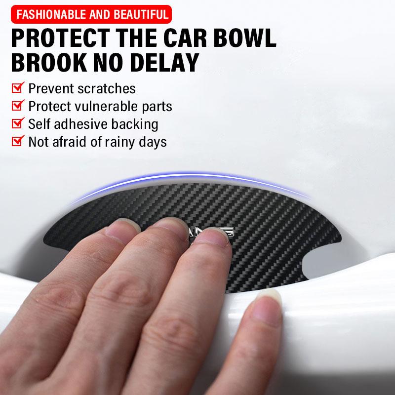 4KS Nálepka na ochranu kliky dveří auta Znak Dekorace auta Styling Pro Mercedes Benz AMG W204 W205 W212 W213 W222 x153 W176 W177 Přívěsek na klíče Příslušenství