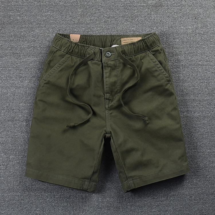 Men's Summer Loose Fit Cotton Workwear Shorts - Shawn Yue Style