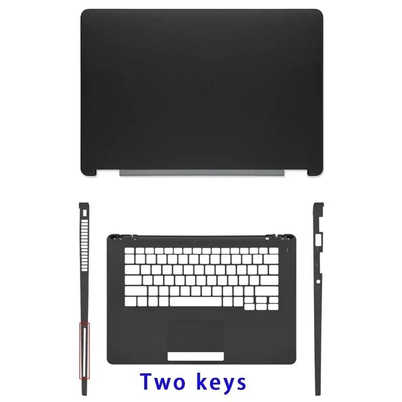 Compatible with Latitude 7470 E7470 series laptops,LCD screen top cover, screen bezel, palm rest, bottom base hinge, hinge cover