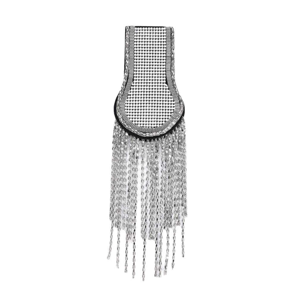 Epaulet Tassel Chain Shoulder Board Punk Epaulette Exquisite Star Shoulder Flash Girl