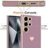 Case - Samsung - Galaxy S23 Ultra - Liquid Silicone - Love Pattern - Shockproof Protection