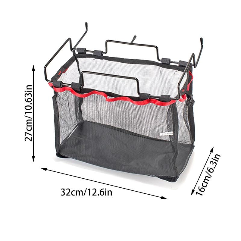 

1 шт. фиксированные мусорные мешки для кемпинга на открытом воздухе мусорная стойка пластиковый мешок складная поддержка мусорный зажим чёрный