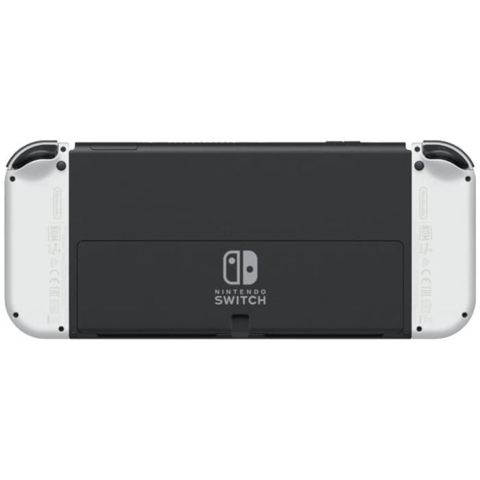 Console Nintendo Switch - Modèle OLED • Blanc + Mario Kart 8 Deluxe (Pré-installé) + 12 mois d'abonnement NSO (Code)