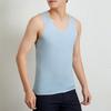 Herren Nahtloses Tanktop Fitnessstudio Workout Basisschicht Ärmellos Unterhemd