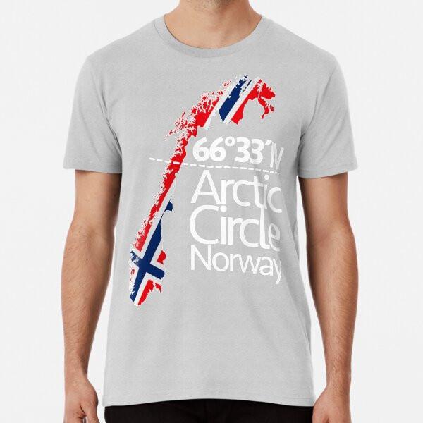 Arctic Circle Norway - 66 33 North  S to 5XL Made in the AU/USA T-Shirt