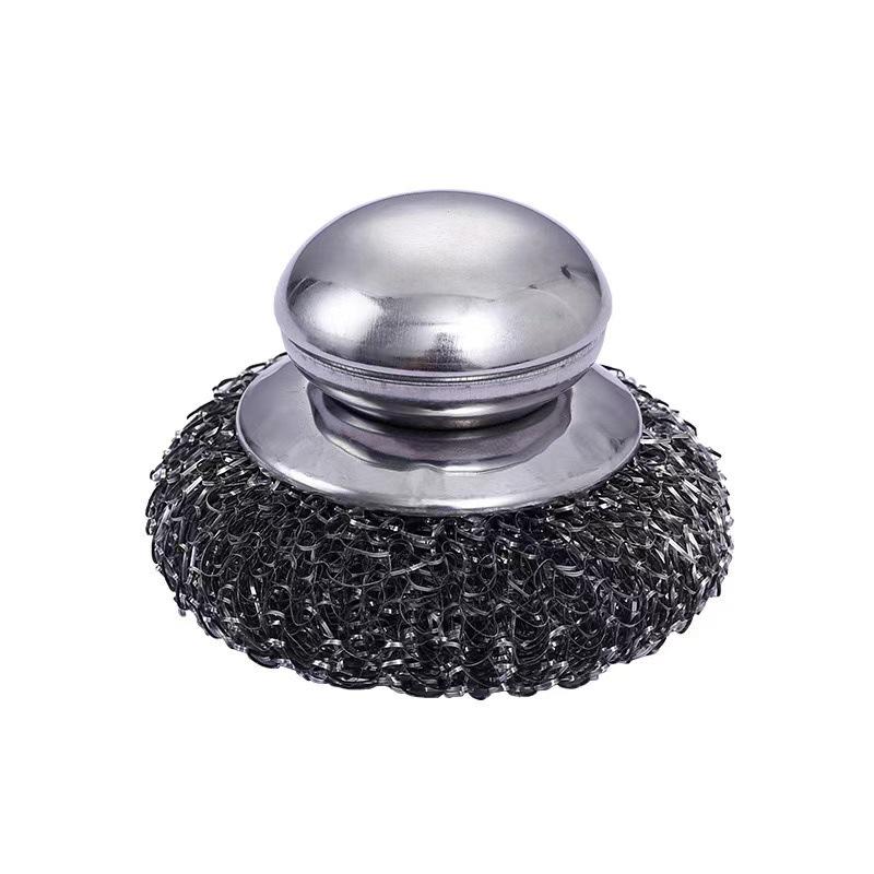 

Стальная проволочная щетка для удаления ржавчины и стойких пятен - Идеально подходит для решеток для барбекю и цементных полов