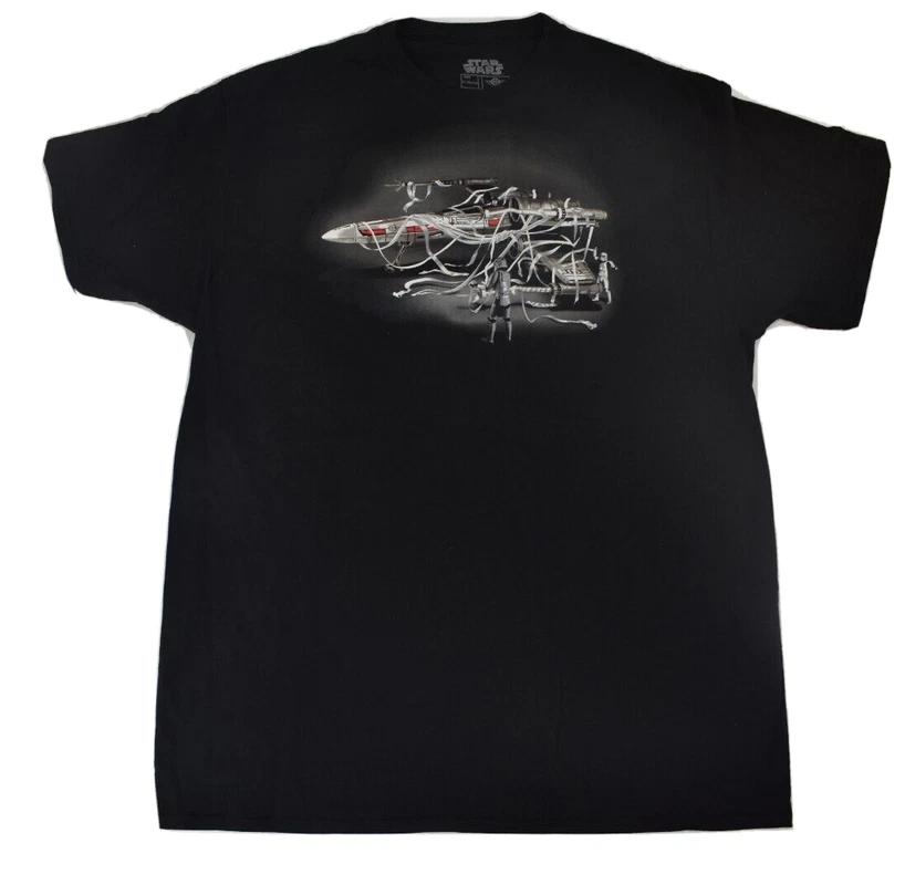 Star Wars X-Wing Black T-Shirt New XXXXL