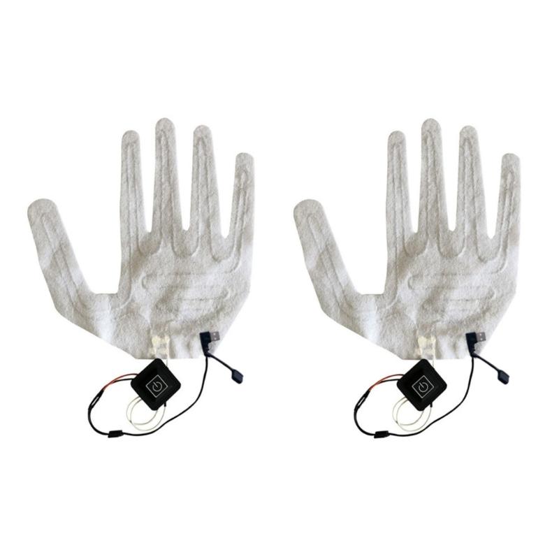 

Rechargeable Heating Glove Liners with Adjustable Temperature Setting Heating Sheet for Winter Sports Enthusiasts 1