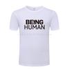 Being HuUnisex Simple Letter Unisexs Unisex T Shirt Tshirt New Short Sleeve Casual Tshirt Top Tee