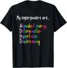 ADHD Superpowers Neurodiversity Awareness Tee Gift Unisex T-Shirt