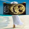 Personalized Zombie Girl Hair Beach Towel Microfiber Beach Towel Thin Absorbent for Beach Swimming Yoga Bath Sports. 0910310