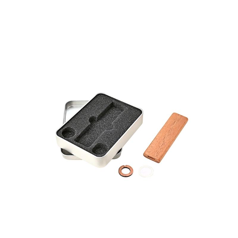 Mini-Holz-Kazoo mit Metallbox Gitarre Ukulele Begleitung Orff-Instrumente Flöte Harmonikas Für Musikliebhaber