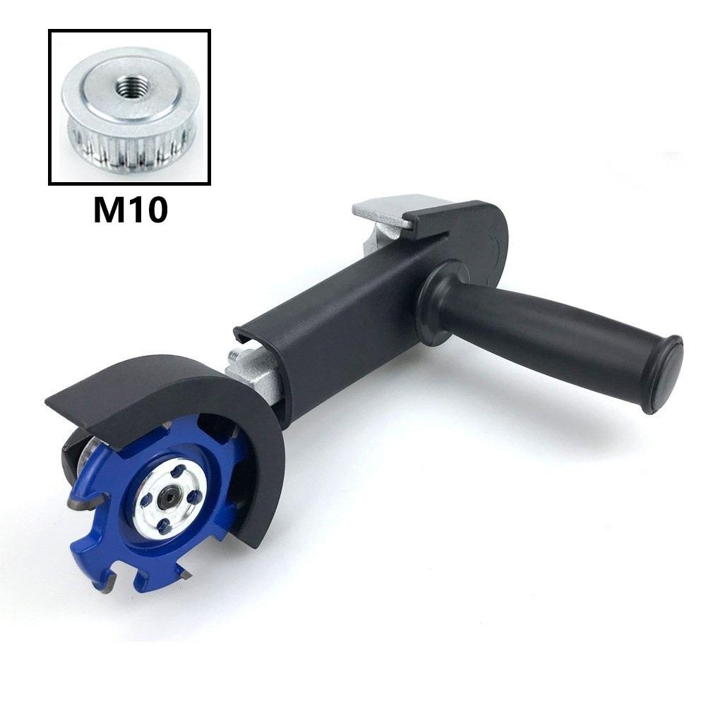 

M10 M14 Насадка-переходник для угловой шлифмашины Прочный АБС-пластик и легированная сталь Портативная шлифмашина Инструмент для DIY деревообработки для скульптуры