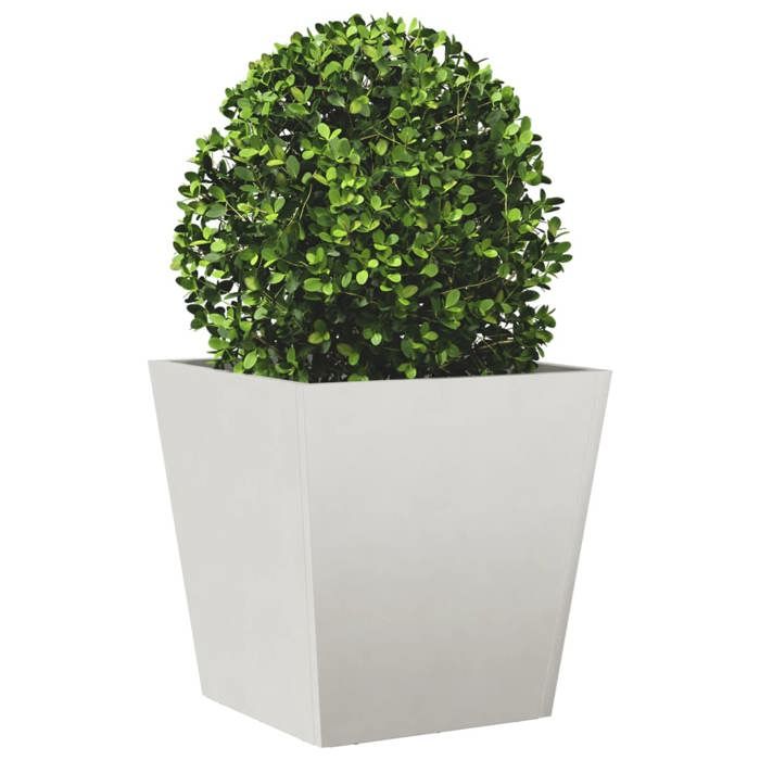 VidaXL Planter 40x40x40 Cm Stainless Steel, Outdoor Planter, Flower Box, Garden Box, Planter of 851060
