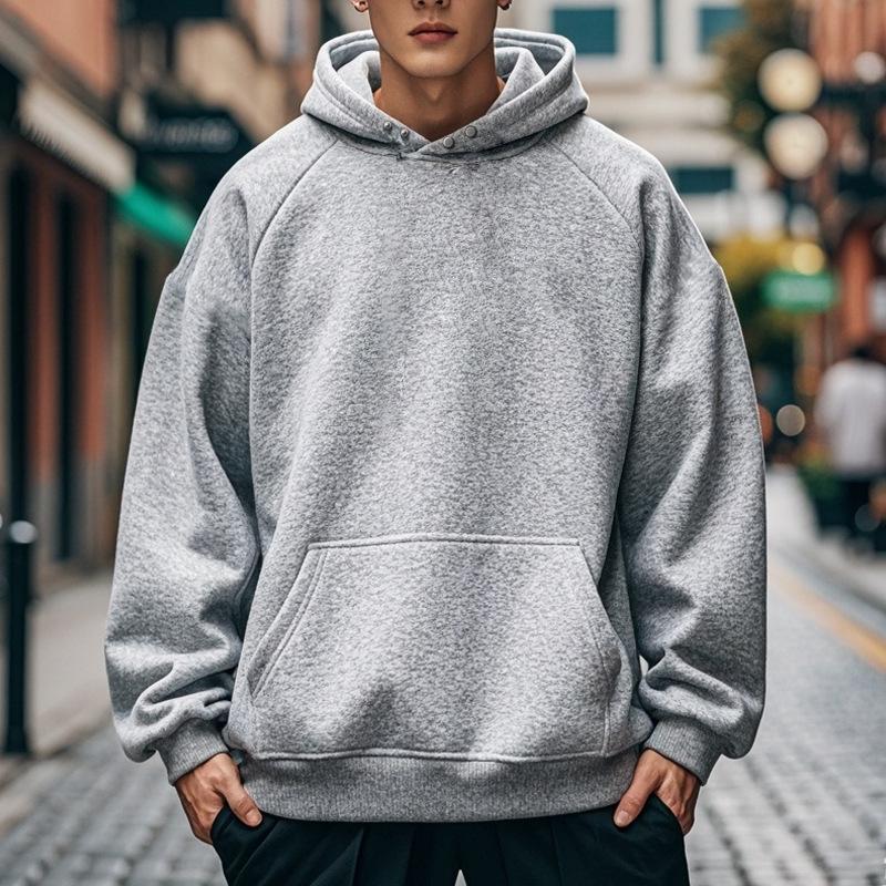 

Осінь Зима Чоловічі Теплі Толстовки Чоловічі Heavy High Street Vintage Oversize Світшоти Y2k Толстовка Harajuku Топи Світшоти Унісекс XXXL