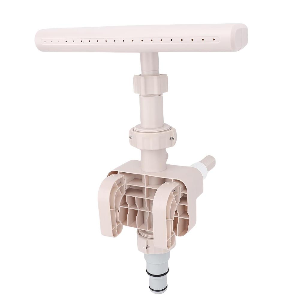 Pool Fountain for Ground Pools, 360 Degree Waterfall Pool Sprinkler Fountain with PVC Material for Cooling Relaxation & Water Effici