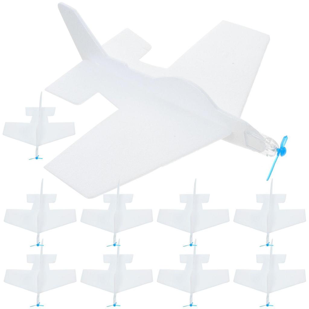 10 buc Jucărie Avion DIY Noutate Jucărie Avion de Aruncat Avion Planor Creativ Jucărie Avion de Aruncat pentru Copii