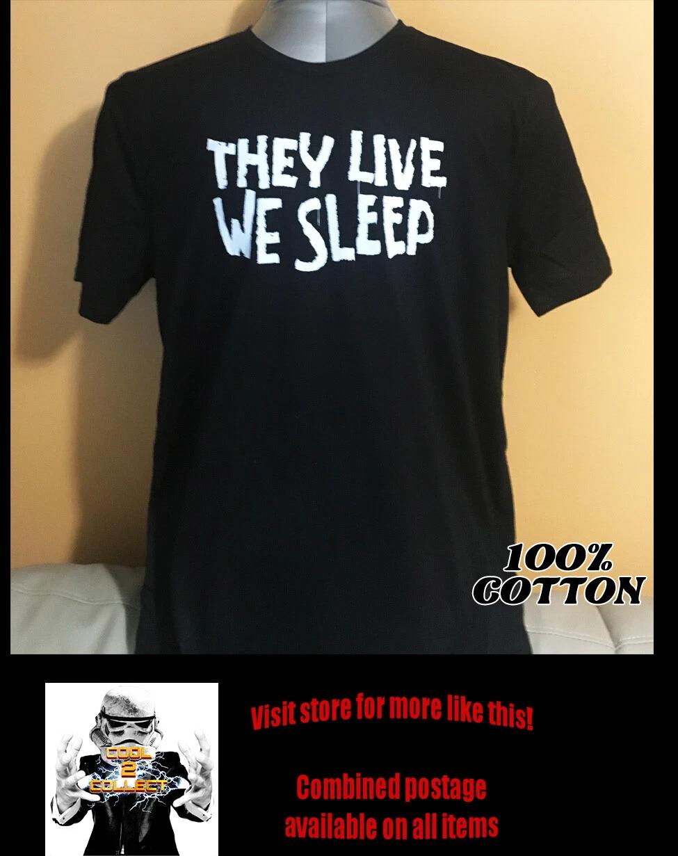 Cool Retro Horror Movie Shirt - John Carpenter s They Live 2XL