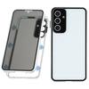 For Samsung Galaxy A16 5G/4G Case with Anti-Spy Screen Protector/Lens Film Tempered Glass Metal Phone Cover