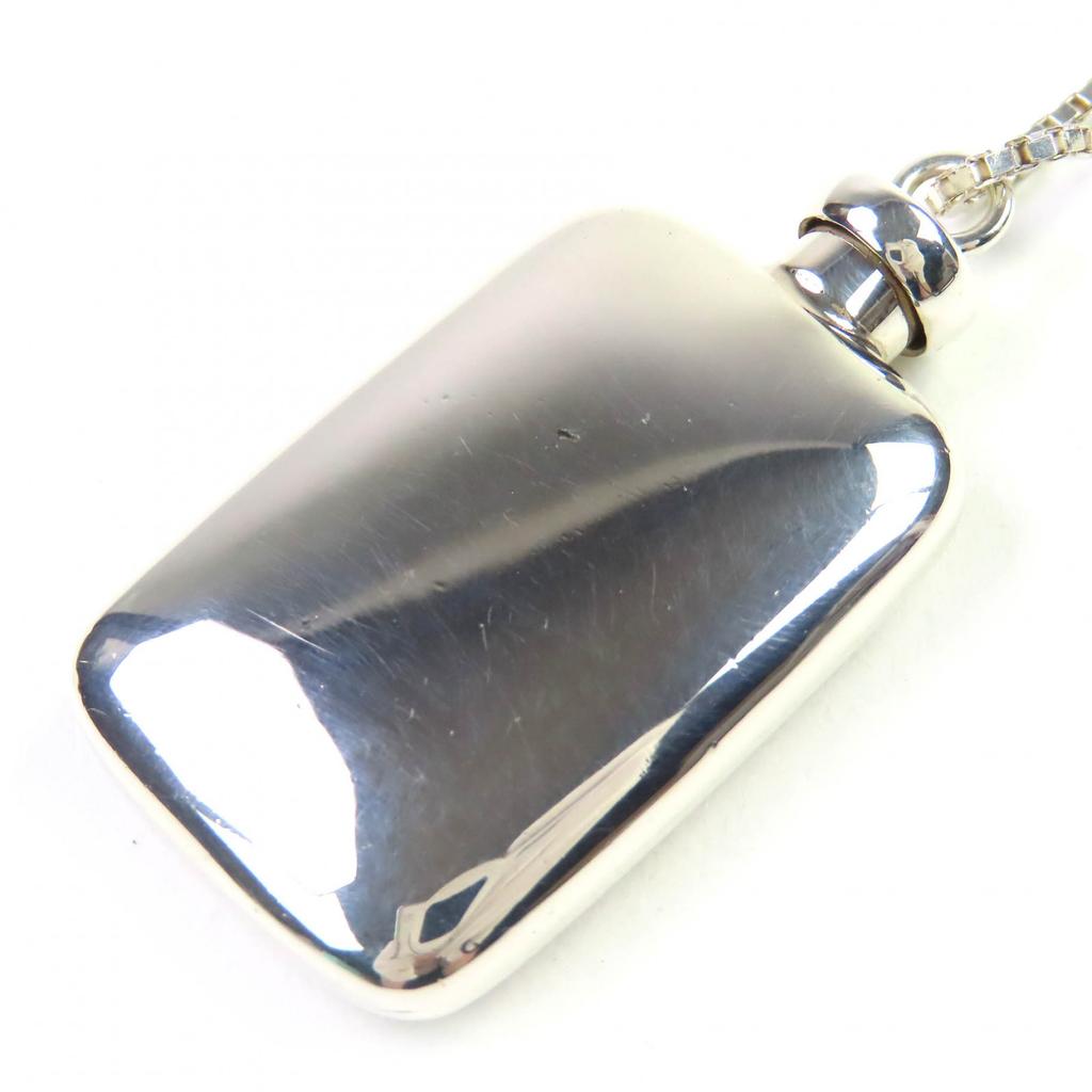 TIFFANY&Co. Perfume Bottle Narrow Venetian Necklace Pendant Silver SV925 Used