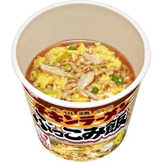 Nissin Foods Chicken Ramen Bukkome Rice 64g 6 pieces cup instant Chikura