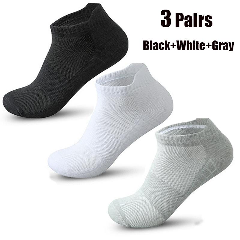 3/5/10 Pair of Men's Running Socks Sports Quick-drying Breathable Mesh Sports Socks Light and Comfortable Deodorant Socks