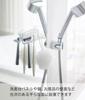 Yamazaki Toothbrush W15 X X Tower Suction Cup Toothbrush 3285 Stand, White, Approx. D4.5 H5.5cm, Holder, 5-Piece Set,