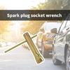 Double Head Spark Plugs Wrench Spanner 14mm 18mm Heavy Duty Alloy Steel Nonslip Handle Automotive Motorcycle Maintenance