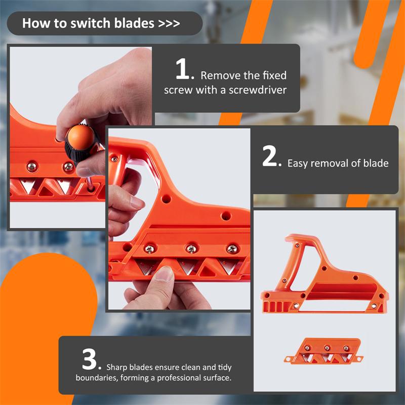 Plasterboard Quick Cutter 45°/60° Gypsum Board Drywall Edge Chamferer Woodworking Plane Wood Plasterboard Edger Trimming Tools