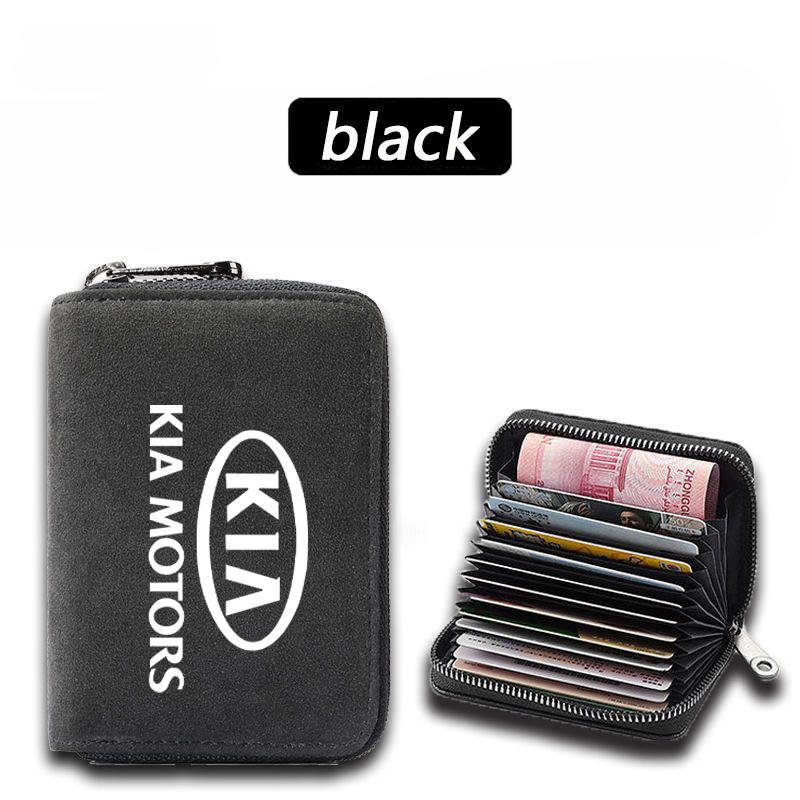 

2026 Горячая Автомобильная Наклейка Защита Новый Кошелек Множество Отделений для Карт Карман для Мелочи для KIA sportage ceed sorento cerato optima picanto r