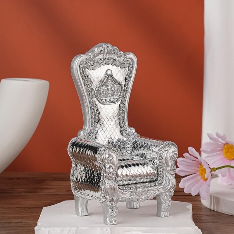 Multifunktionale Sofa-Figur Schmuck-Organizer Präsentationsständer und für Ringe Ohrringe Schmuckstücke Heimdekorationsbedarf