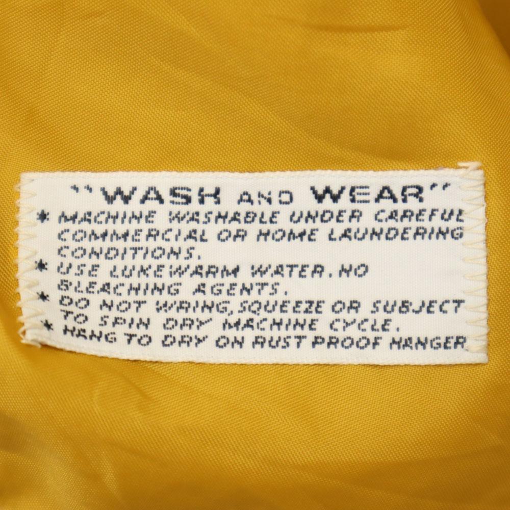 CAMPUS 60s Vintage USA made Talon Zip Zip up Jacket 18 yellow Men's Used