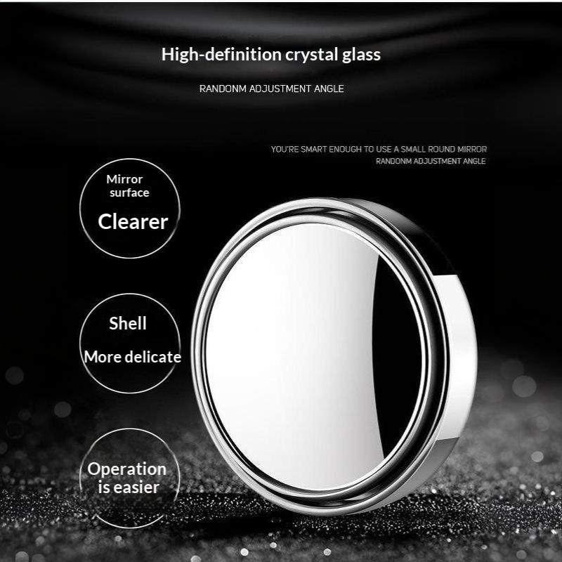 HD Wide Angle Car Blind Spot Rearview Mirror 2PCS 360° Adjustable Universal for All Car Safe Driving Use